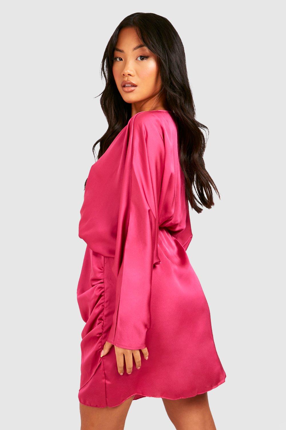 Batwing clearance dress boohoo